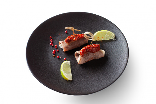 Рулетики из языка