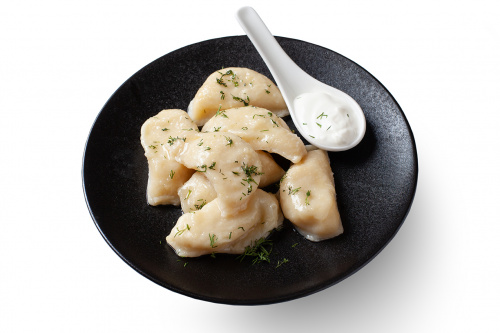 Вареники с картофелем и грибами